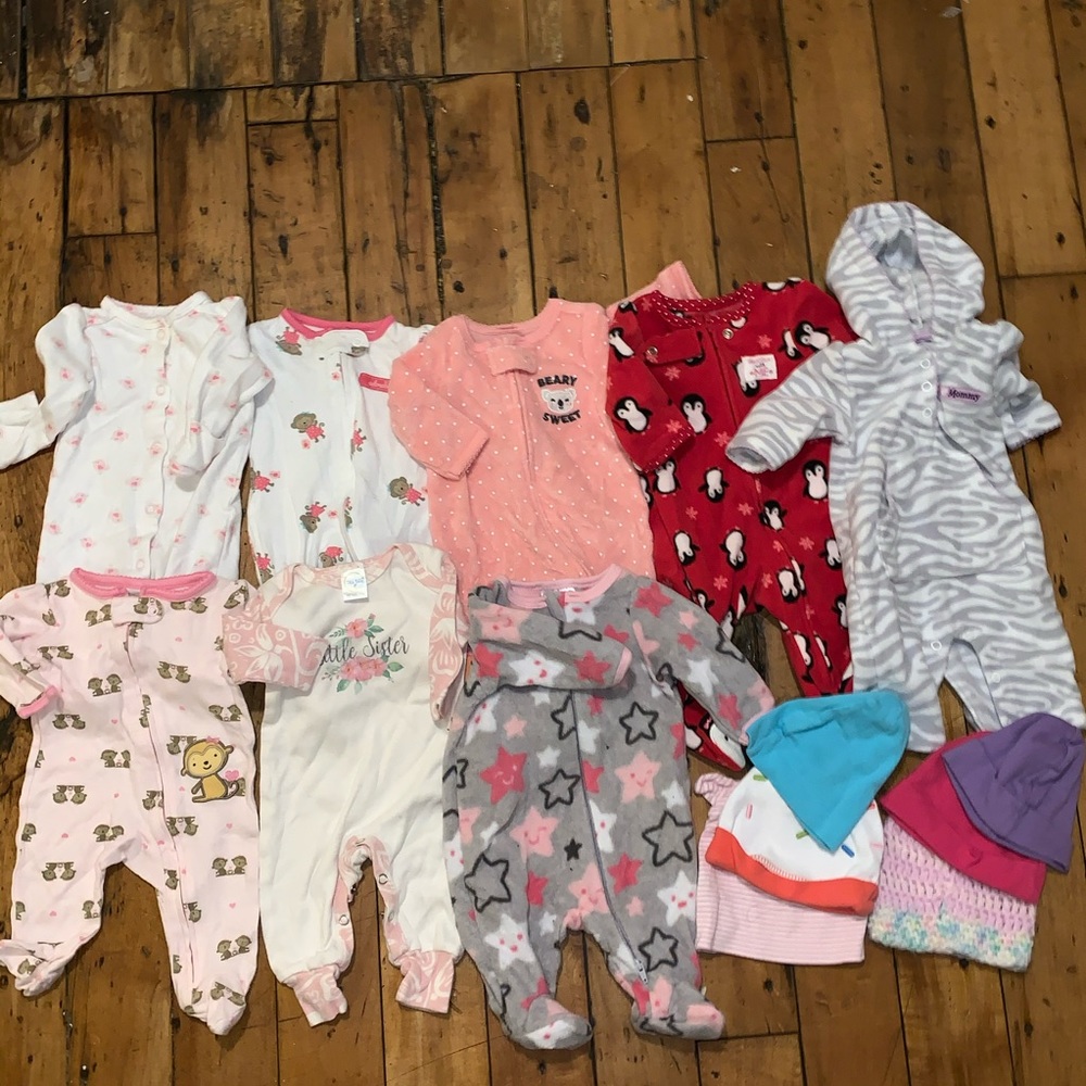 Newborn Girls Lot ! 14 pcs